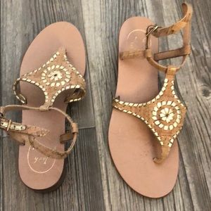 Jack Rogers block heel sandals